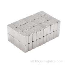 Fuerte Magnet de bloque NDFEB fuerte 10x10x5 mm, N35